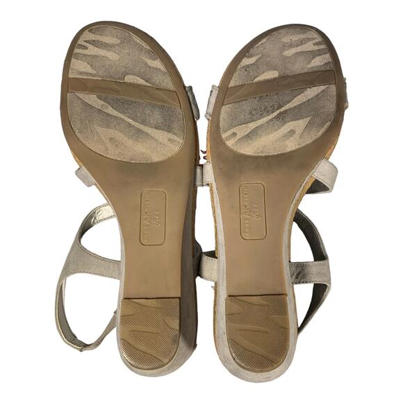 AK Ann Klein Sport Women's Jabari Slingback Wedge Sandal 9.5 - Picture 7 of 7